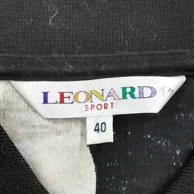 レオナールスポーツ LEONARD SPORT 半袖ポロシャツ サイズ40 M ...