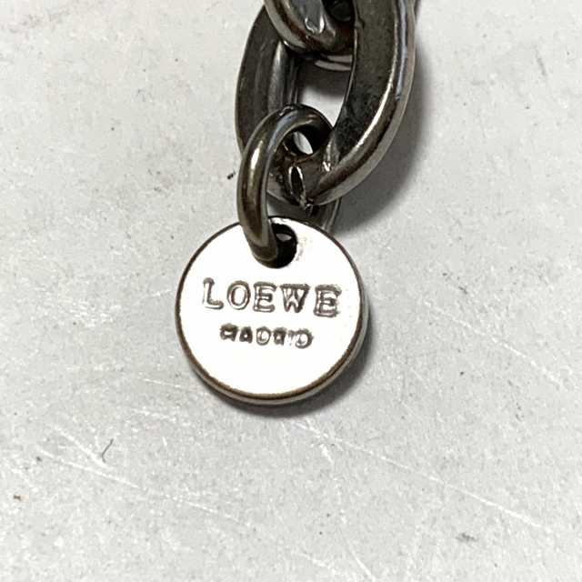 ロエベ LOEWE キーホルダー(チャーム) レディース - シルバー ライン