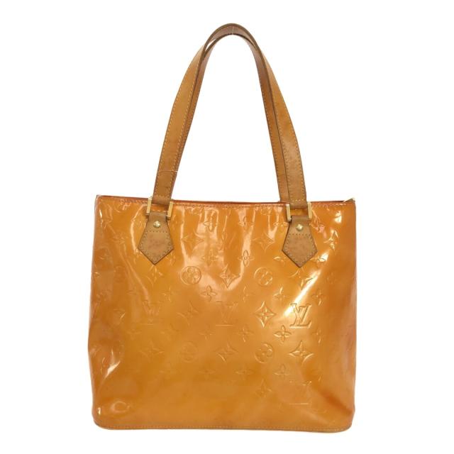 訳アリ品】LOUIS VUITTON ヴェルニヒューストン トートバッグ 黄②