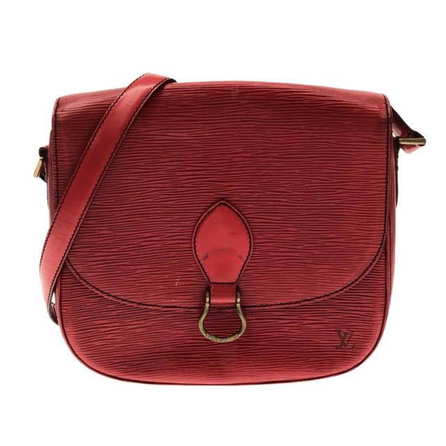ルイヴィトン LOUIS VUITTON ショルダーバッグ エピ レディース サン・クルー M52197 カスティリアンレッド レザー【中古】20240515の通販は