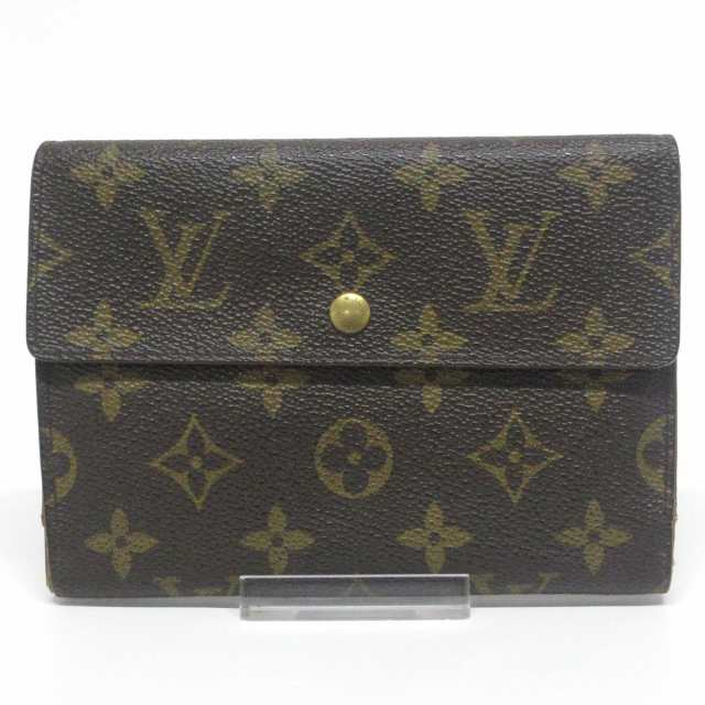 ルイヴィトン LOUIS VUITTON 3つ折り財布 モノグラム レディース