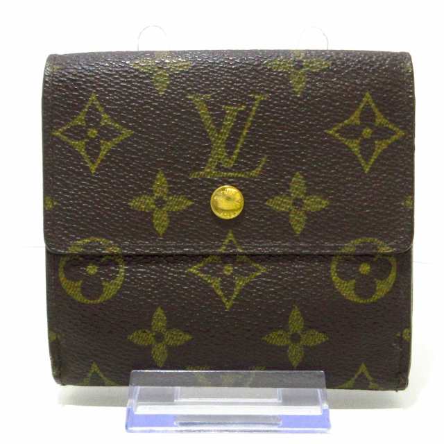 ルイヴィトン LOUIS VUITTON Wホック財布 モノグラム レディース ...