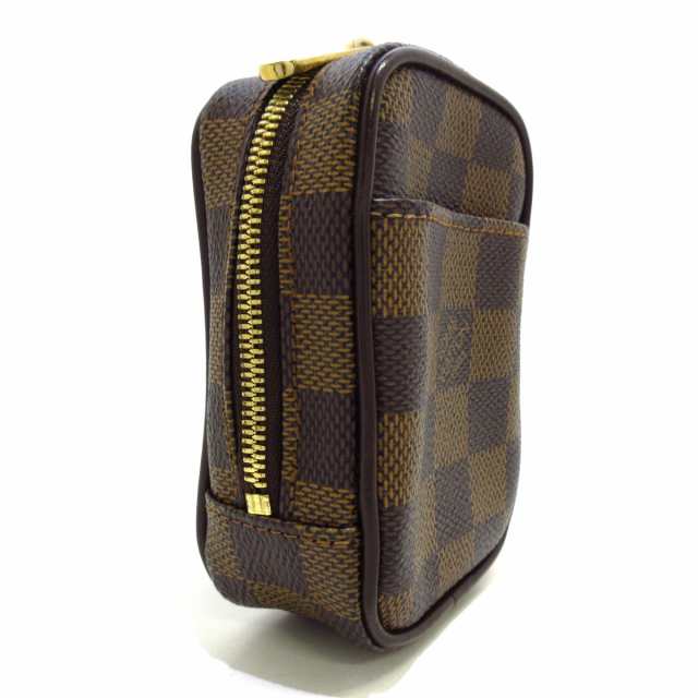 ルイヴィトン LOUIS VUITTON 小物入れ ダミエ レディース エテュイオカピPM N61738 エベヌ  ダミエ･キャンバス【中古】20240116