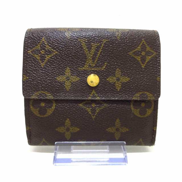 ルイヴィトン LOUIS VUITTON Wホック財布 モノグラム レディース ...