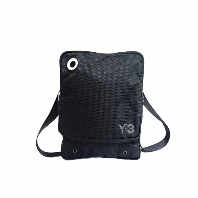 ワイスリー Y-3 ショルダーバッグ レディース - 黒 ナイロン【中古