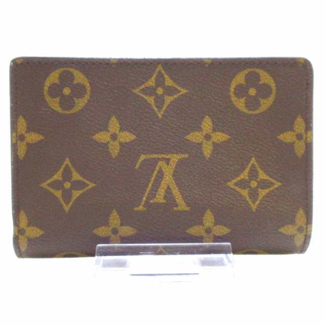 ルイヴィトン LOUIS VUITTON 2つ折り財布 モノグラムリバース