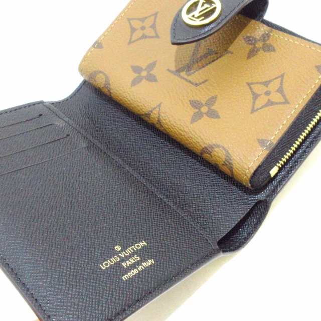 ルイヴィトン LOUIS VUITTON 2つ折り財布 モノグラムリバース