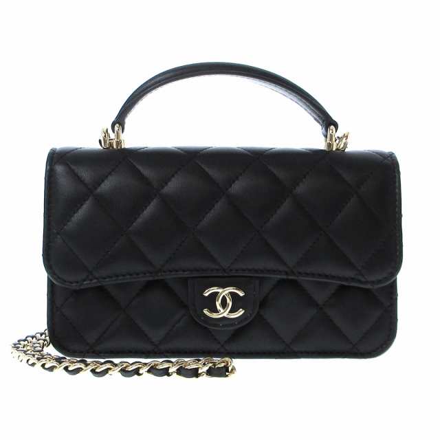 シャネル CHANEL ショルダーバッグ レディース 美品 ミニマトラッセ AP3226 黒 ラムスキン【中古】20240318の通販はau PAY  マーケット - ブランディア au PAY マーケット店 | au PAY マーケット－通販サイト