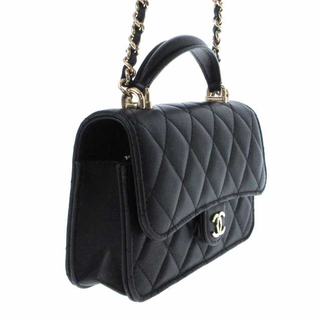 シャネル CHANEL ショルダーバッグ レディース 美品 ミニマトラッセ AP3226 黒 ラムスキン【中古】20240318の通販はau PAY  マーケット - ブランディア au PAY マーケット店 | au PAY マーケット－通販サイト