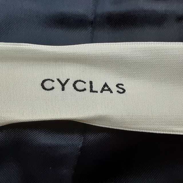 シクラス CYCLAS コート サイズ34 S レディース 美品 - ダークネイビー