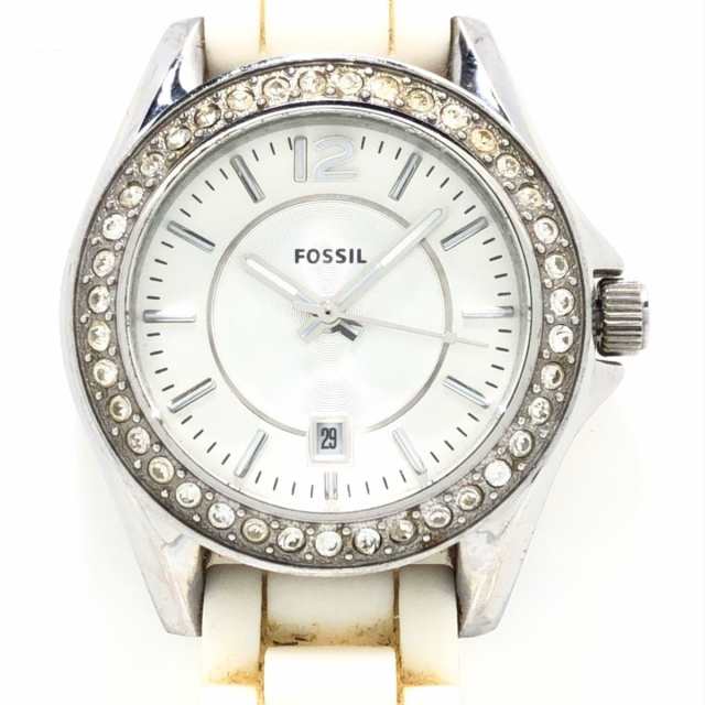 フォッシル FOSSIL 腕時計 - ES-2878 レディース ラインストーンベゼル