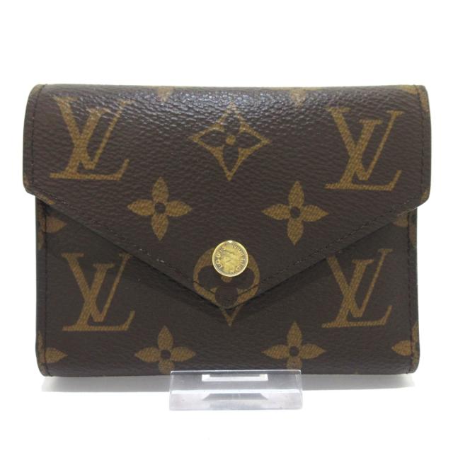 ルイヴィトン LOUIS VUITTON 3つ折り財布 モノグラム レディース 