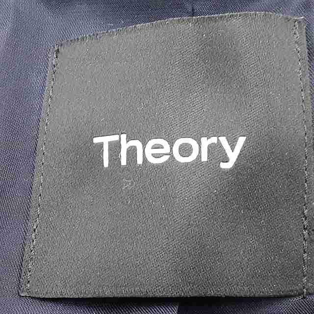 セオリー theory Pコート サイズP M レディース 美品 - ダークネイビー 長袖/ショート丈/冬【中古】20240113