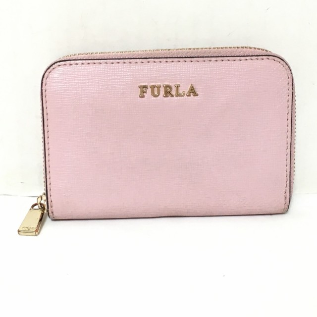 フルラ FURLA コインケース レディース - ピンク ラウンドファスナー