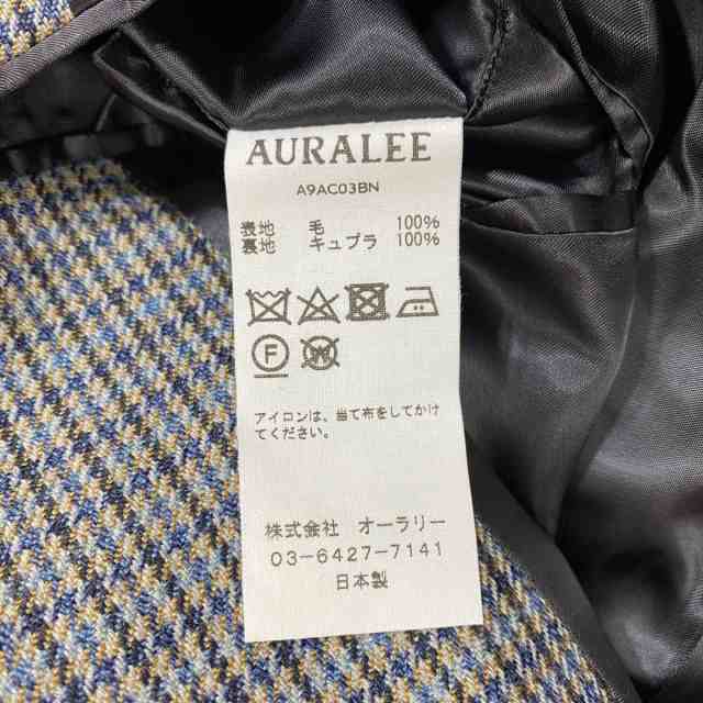 オーラリー AURALEE コート サイズ0 XS レディース 美品 - グレー ...