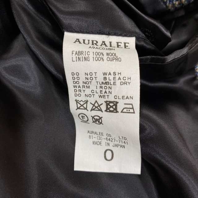 オーラリー AURALEE コート サイズ0 XS レディース 美品 - グレー ...