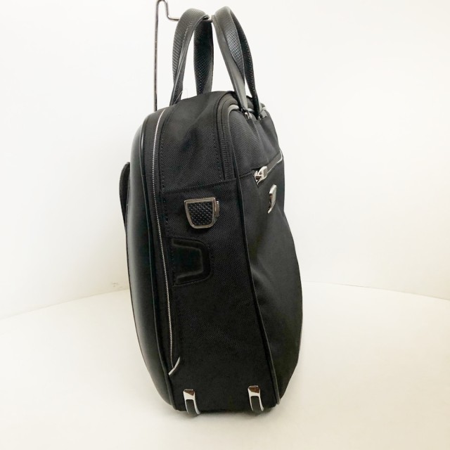 トゥミ TUMI ビジネスバッグ レディース 美品 - 25503004D3 黒×シルバー ARRIVE/本体ロックなし【中古】20240214