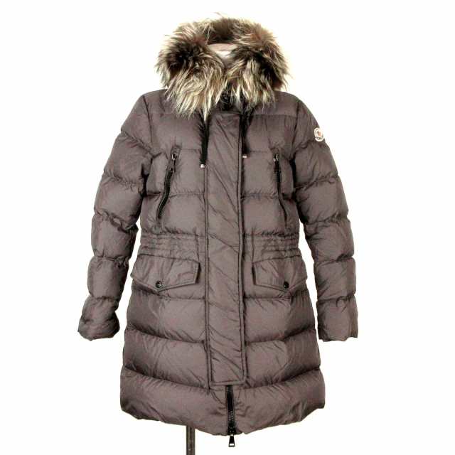 モンクレール MONCLER ダウンコート サイズ1 S レディース APHROTI(アフロティ) 49338-25-C0059  ダークブラウン【中古】20240221｜au PAY マーケット