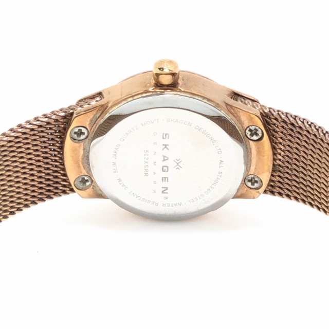 スカーゲン SKAGEN 腕時計 - 502XSRR レディース ラインストーン