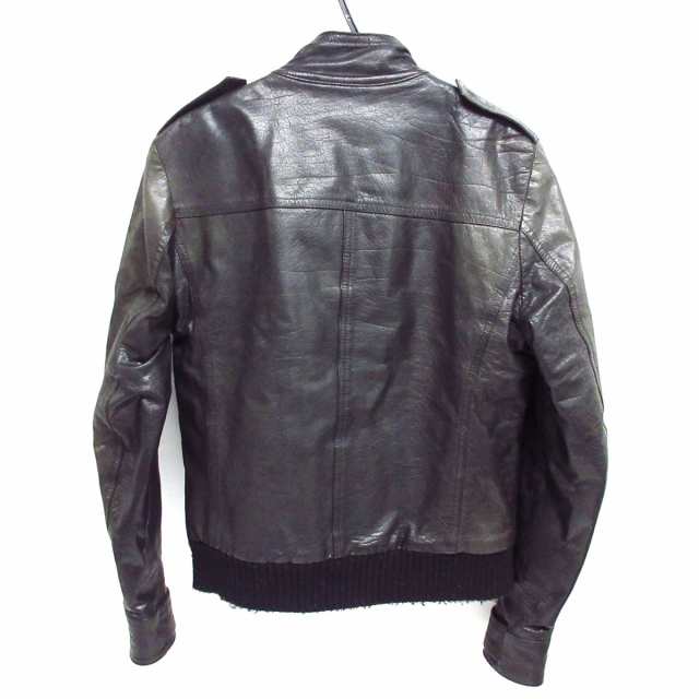 ダクテ DACUTE ライダースジャケット サイズ46 XL メンズ - 黒 長袖