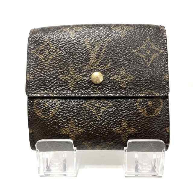 ルイヴィトン LOUIS VUITTON Wホック財布 モノグラム レディース ...