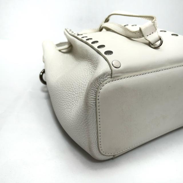 フルラ FURLA ハンドバッグ レディース ミアステラ 白 スタッズ レザー