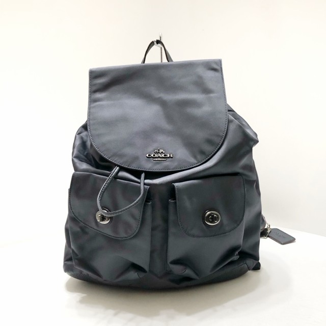 コーチ COACH リュックサック レディース ビリー バックパック イン チャーリー ナイロン F58814 ナイロン×レザー【中古】20240329の通販は