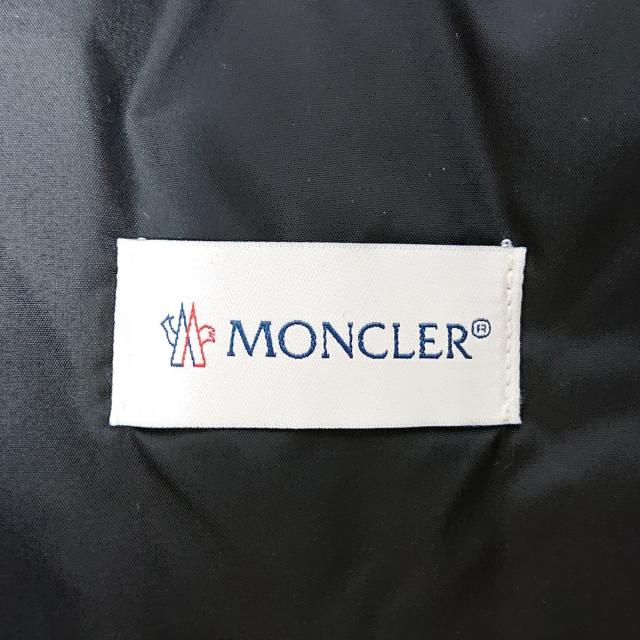 モンクレール MONCLER クラッチバッグ レディース 美品 - 黒×白