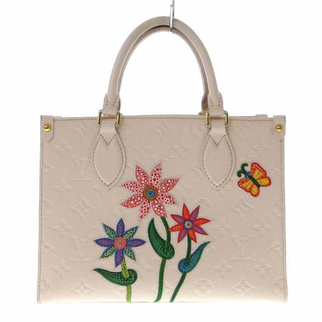 ルイヴィトン LOUIS VUITTON トートバッグ ルイ・ヴィトン×草間彌生 レディース LV×YKオンザゴーPM M21732 クォーツ【中古】20240422の通販は