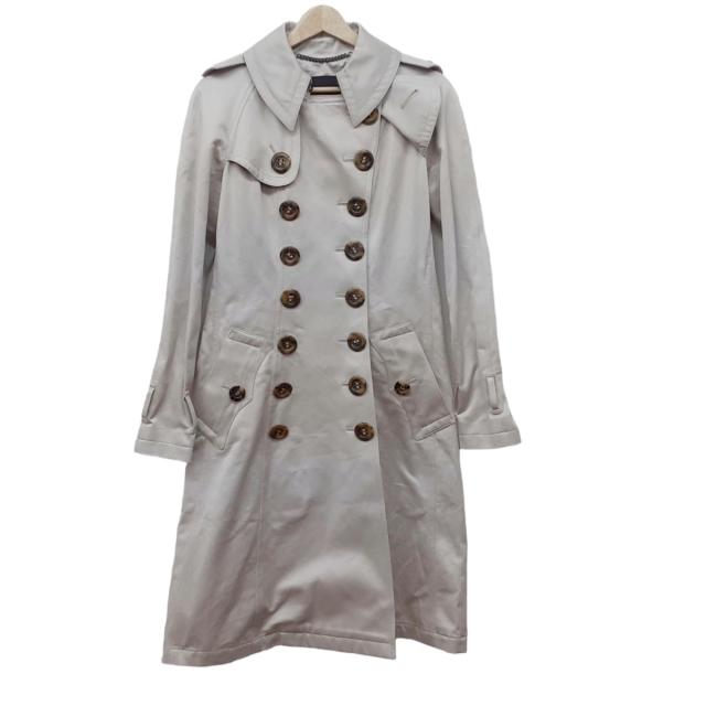 美品◇バーバリーロンドン トレンチコート ジップ ベージュ 38 M