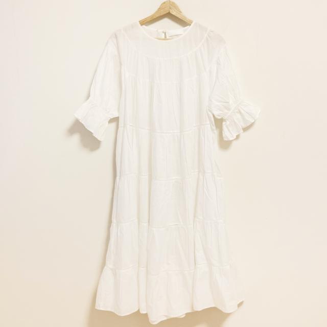 マーレット Merlette ワンピース サイズXS レディース - 白 七分袖 