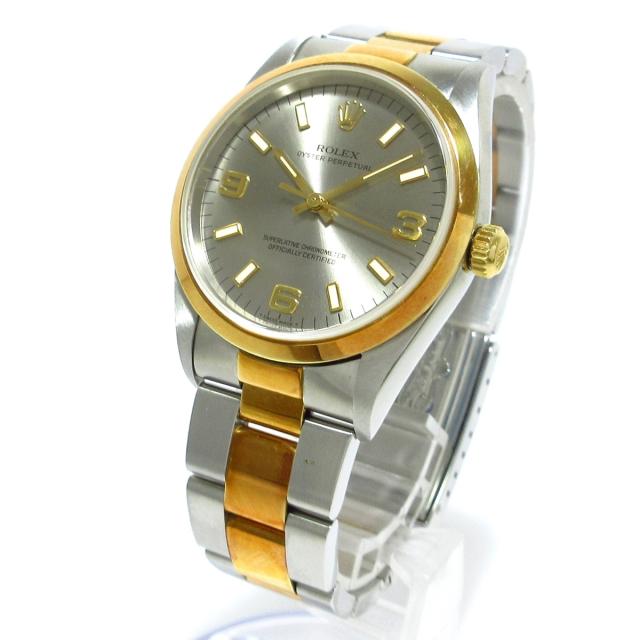 ロレックス オイスターパーペチュアル K18YG×SS コマ ロレックス オイスターパーペチュアル K18YG×SS コマ