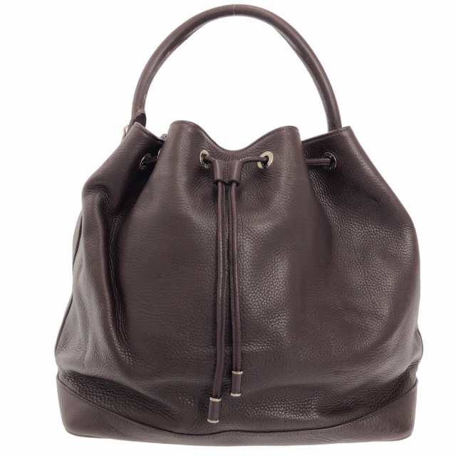 ルイヴィトン LOUIS VUITTON ハンドバッグ レディース - ダークブラウン トリヨンレザー【中古】20240510の通販は 53,467円