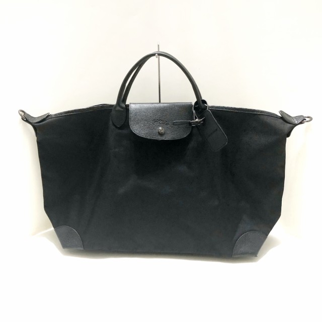 ロンシャン LONGCHAMP ボストンバッグ レディース ボックスフォード S トラベルバッグ L1624080001 黒 【中古】20240508の通販は