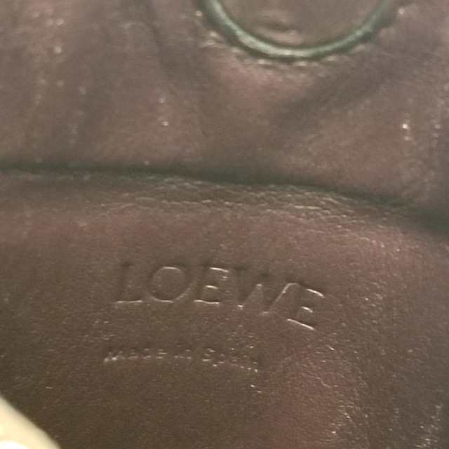 ロエベ LOEWE ショルダーバッグ レディース ゲートポケット C650Z42X34 ラスト（ブラウン）  ソフトカーフ（レザー）【中古】20230930