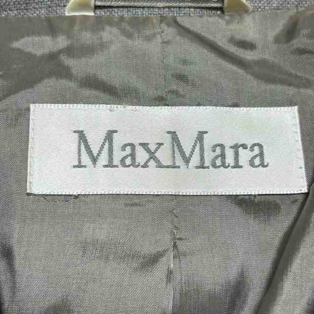 マックスマーラ Max Mara スカートスーツ レディース グレー【中古