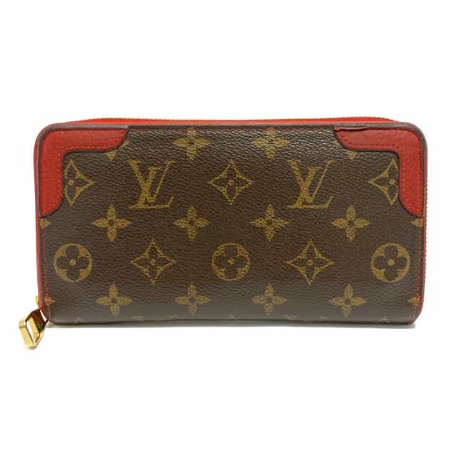 ルイヴィトン LOUIS VUITTON 長財布 モノグラム レディース ジッピー