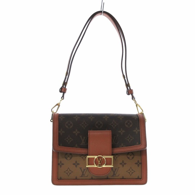 ルイヴィトン LOUIS VUITTON ショルダーバッグ モノグラムリバース レディース 美品 ドーフィーヌ M44391  ノワール【中古】20230919｜au PAY マーケット