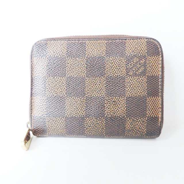 ルイヴィトン LOUIS VUITTON コインケース ダミエ レディース ジッピーコインパース N63070 エベヌ  ダミエ・キャンバス【中古】20230928｜au PAY マーケット