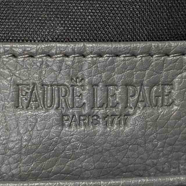 フォレルパージュ FAURE LE PAGE トートバッグ レディース グレー