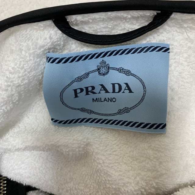 超格安一点 プラダ PRADA パーカー サイズ42 M P500M 白 レディース