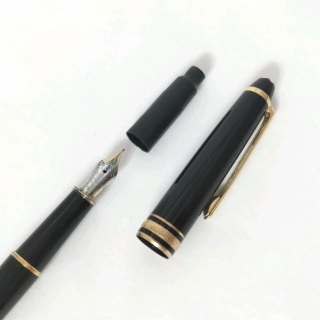 モンブラン MONTBLANC 万年筆 レディース マイスターシュティック 黒