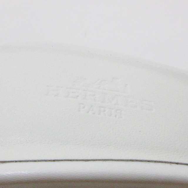 エルメス HERMES サンダル ３６2/1 レディース 美品 ジジ50 白 ケリー