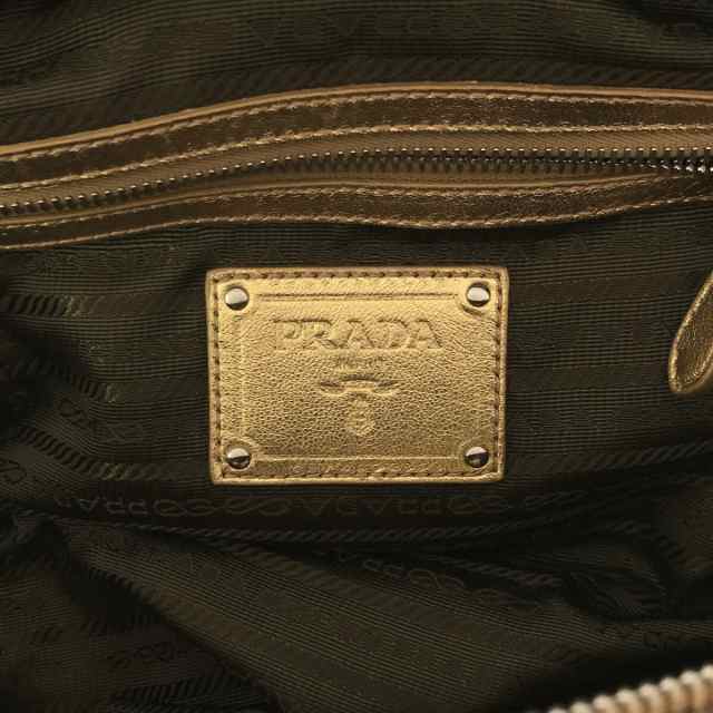 プラダ PRADA ハンドバッグ レディース - BL0547 ゴールド 革タグ/レース 化学繊維×レザー【中古】20240607の通販はau PAY  マーケット - ブランディア au PAY マーケット店 | au PAY マーケット－通販サイト