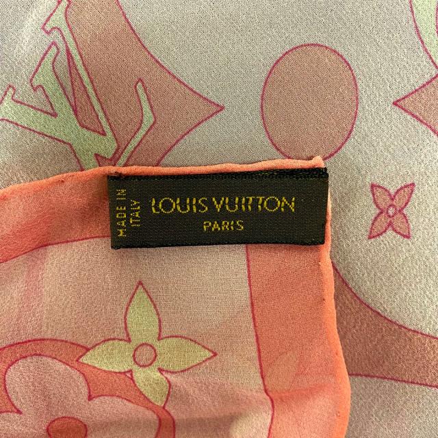 ルイヴィトン スカーフ レディース - ピンク×アイボリー LOUIS