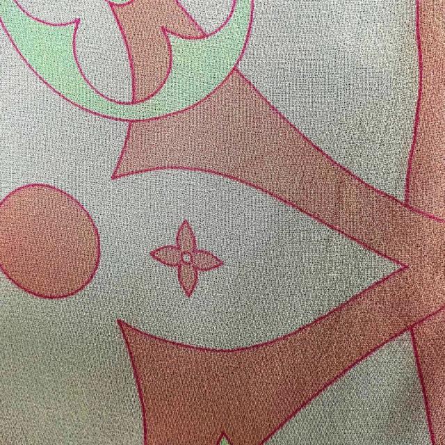 ルイヴィトン スカーフ レディース - ピンク×アイボリー LOUIS VUITTON  