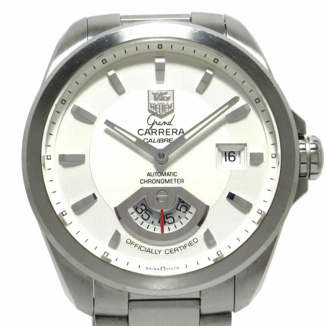 タグホイヤー TAG Heuer 腕時計 グランドカレラ キャリバー6 WAV511B.BA0900 メンズ SS/裏スケ アイボリー【中古】20240520の通販は