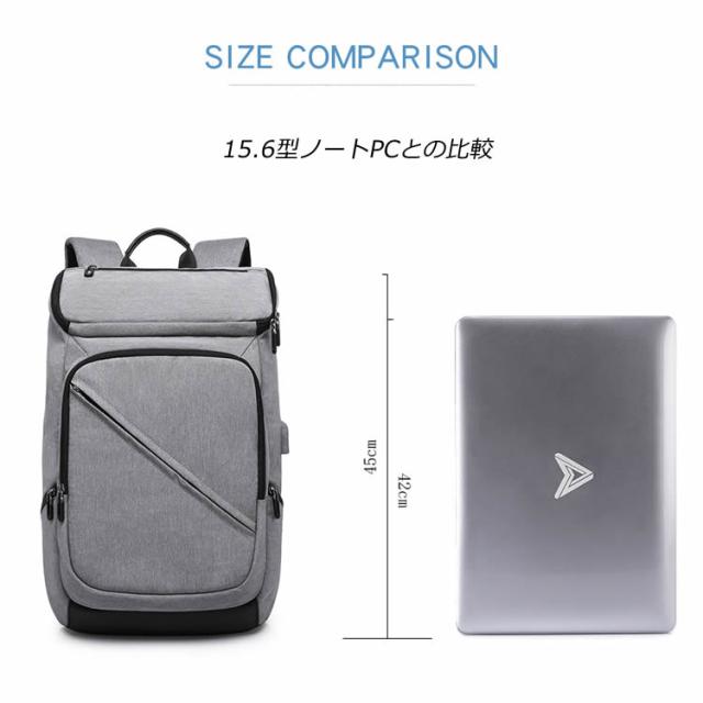 KAKA リュックサック | バックパック バッグ USBポート搭載 ビジネス
