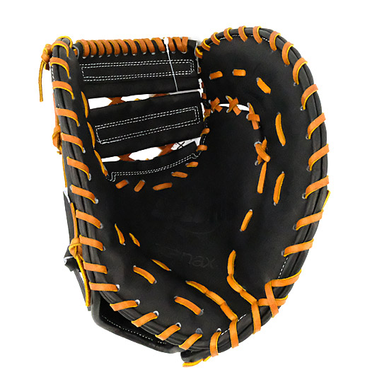 【１日と三太郎の日はポイント３倍！！】送料無料 XANAX(ザナックス) 軟式用ファーストミット スペクタス 一塁手用 R(右投用) BRF24FO1S 9027 ブラック×タン 1日と三太郎の日はポイント3倍！！】送料無料 XANAX(ザナックス) 軟式用