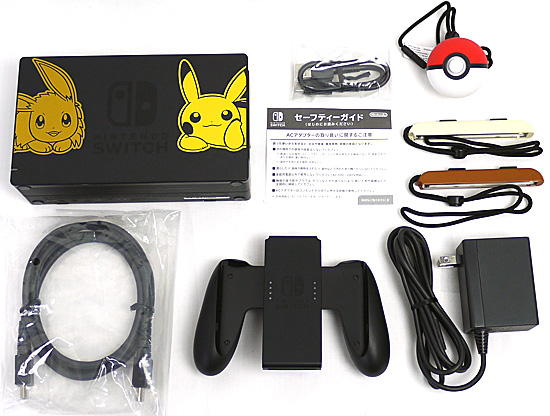 【１日と三太郎の日はポイント３倍！！】【中古】送料無料 任天堂 Nintendo Switch ポケットモンスター Let’s Go！ イーブイセット モンスターボール Plusいたみ 元箱あり_2